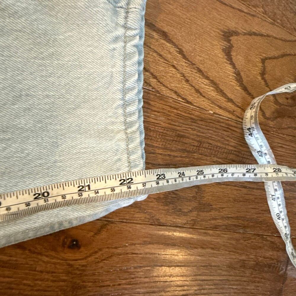Gap barrel high rise light wash crop jeans size 2p - Picture 6 of 13
